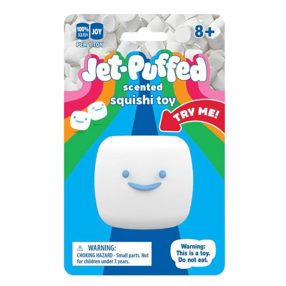 Jet-Puffed squishi toy White Scented Squishi marshmallow Toy -fast ship
